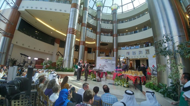 The World Richest Pure Arabian Horse Race Draw Day 1